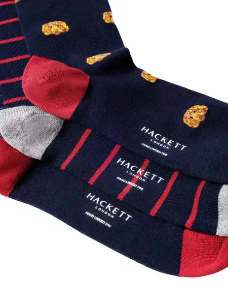 Șosete Hackett London cu imagine albastru