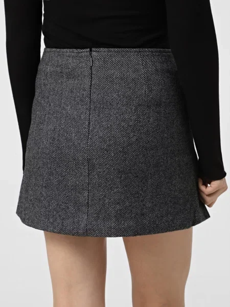 Юбка мини Armani Exchange серая