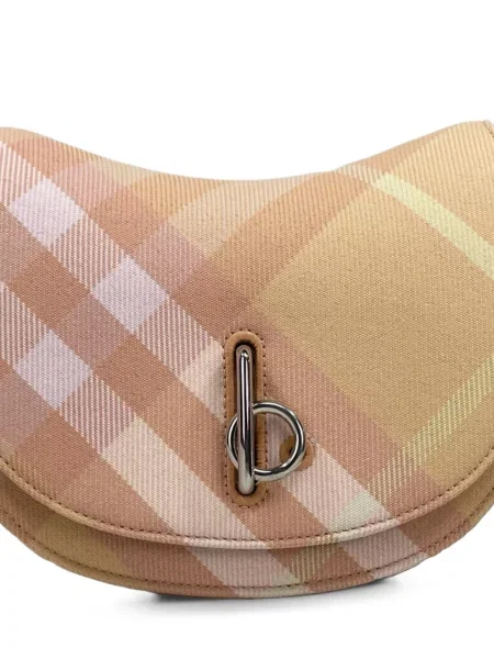 Карирана чанта за през рамо Burberry