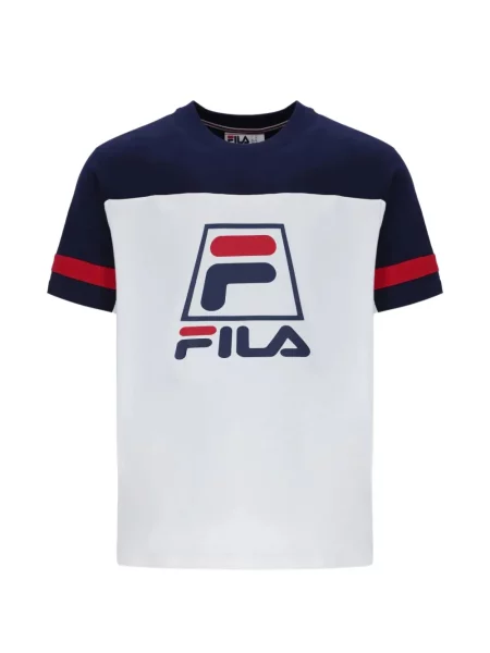 Tricou Fila cu imagine alb