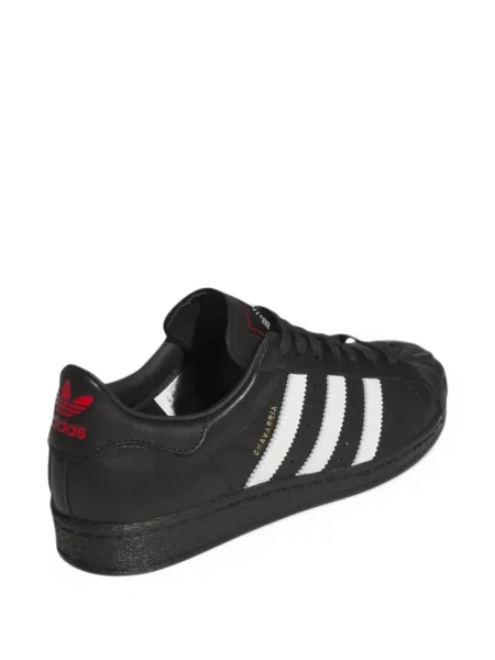 Кожени маратонки Adidas Superstar черно
