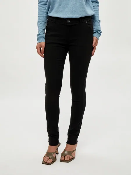 Minus Pantaloni eleganți Carma' negru