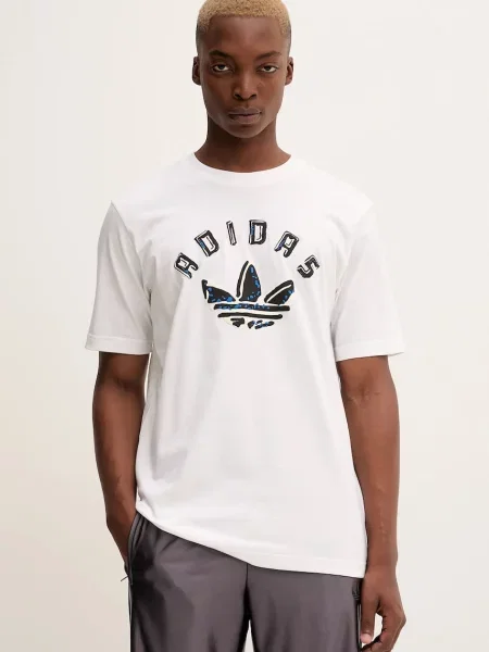 Тениска adidas Graphic T-Shirt White XL бяло