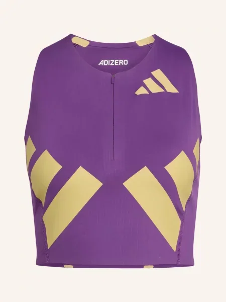 Běžecký top Adidas fialový