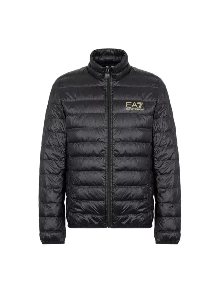 Kompaktowa kurtka puchowa Emporio Armani Ea7 czarna