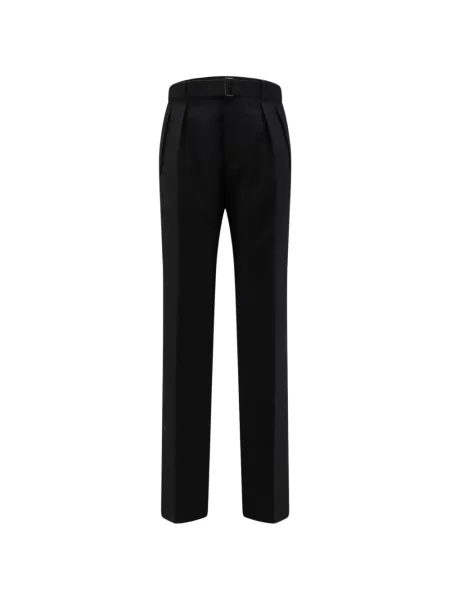 Cu centură pantaloni Tagliatore negru