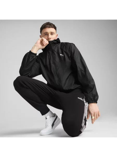 Wiatrówka o standardowym kroju Essentials PUMA czarna