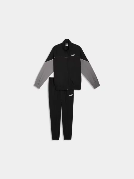 Спортивний костюм PUMA Woven Colorblock Suit комбінований верх чорний