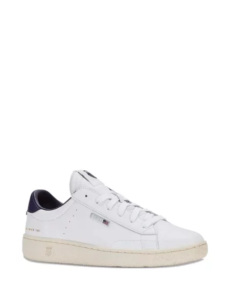 Sneakerși K-swiss din piele alb