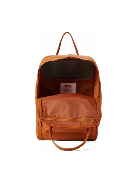 Plecak Fjällräven w miejskim stylu pomarańczowy