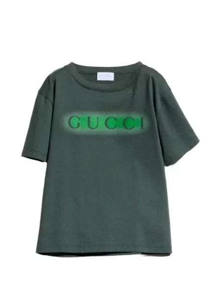Koszulka dziecięca Gucci zielona
