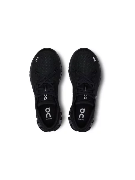 Běžecké boty On Running Cloud X 4 black/eclipse černé