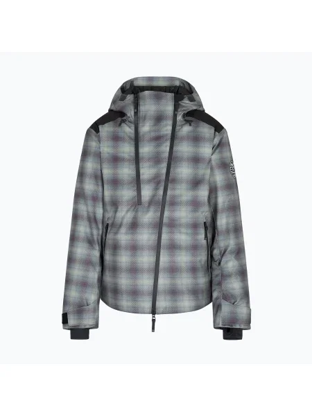 Geacă de schi pentru bărbați Emporio Armani Ski St. Moritz Fashion fancy green check verde