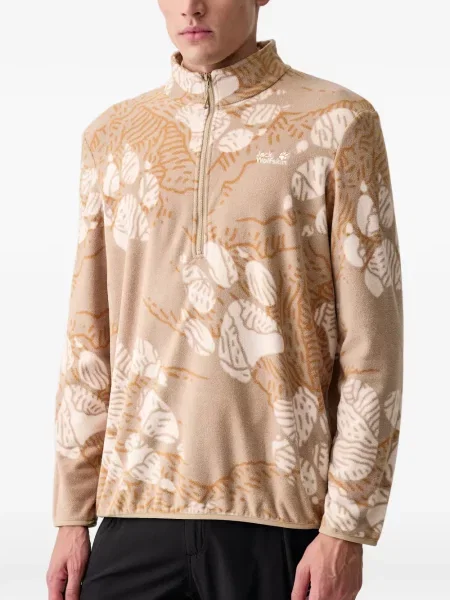 Pulover Jack Wolfskin din fleece cu imagine