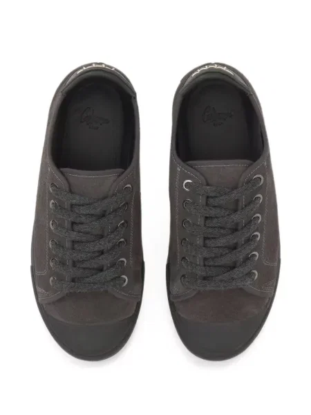 Sneakerși Castaner din piele de căprioară maro
