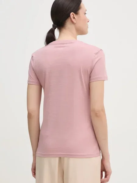 Tričko Alpha Industries Crystal T Wmn růžová
