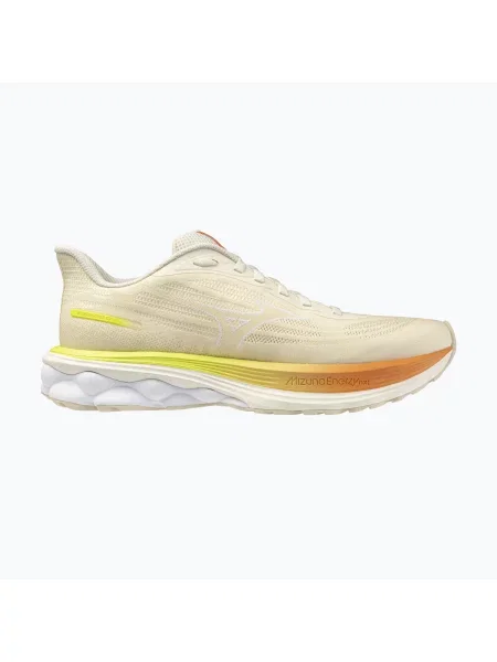Încălțăminte de alergare pentru femei Mizuno Wave Skyrise 7 pristine/white/autumn sunset alb