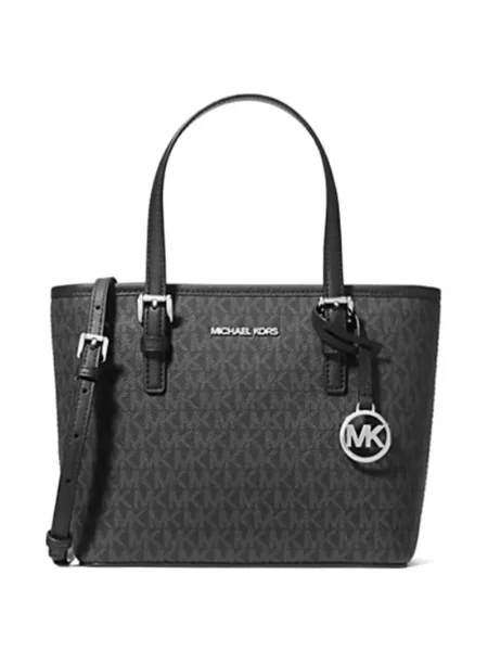 Geantă shopper Michael Kors cu imagine gri