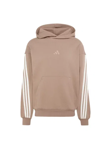 ADIDAS SPORTSWEAR Hanorac sport ADIDAS KIT bej închis alb