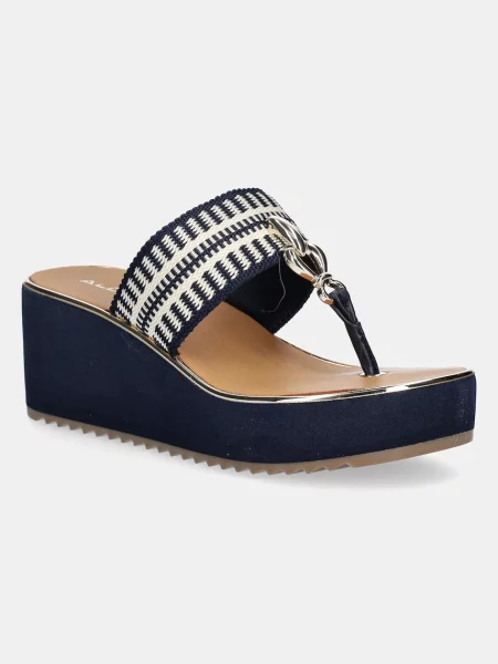 Джапанки Aldo PENELOPY със скосена платформа тъмносиньо