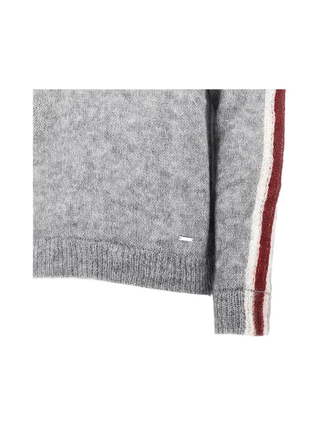 Sweter Dsquared2 wełniany szary