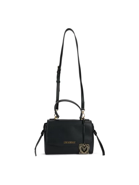 Torebka Love Moschino z logo czarna