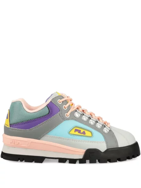 Sneakerși Fila cu șireturi din dantelă albastru
