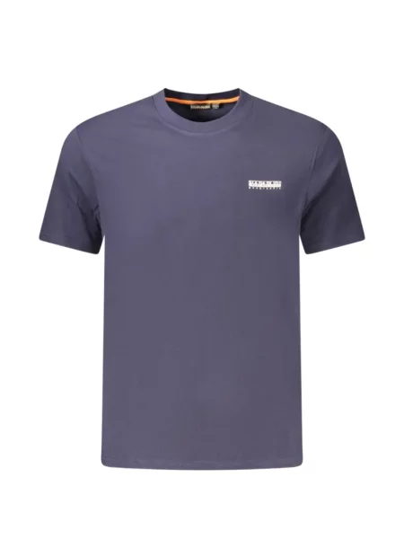 Tricou Napapijri cu autograf albastru