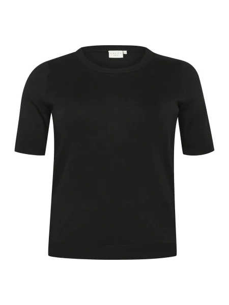 KAFFE CURVE Pulover KC Lizzy' negru