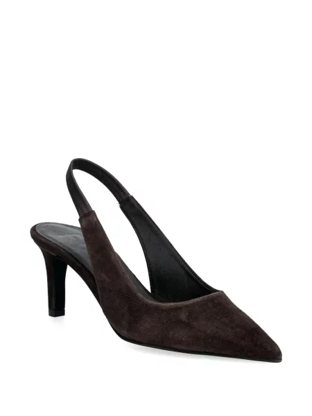 Pantofi cu toc Furla slingback maro