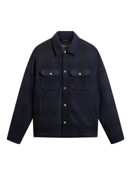 Kurtka koszulowa Woolrich niebieska