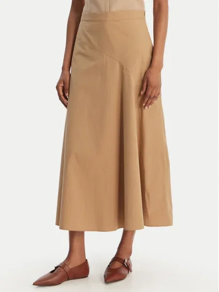 Weekend Max Mara Fustă trapez Zattera bej
