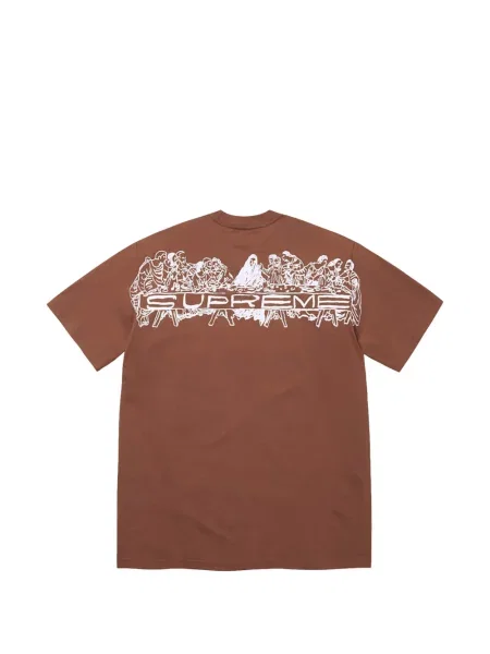 Tricou Supreme cu imagine maro