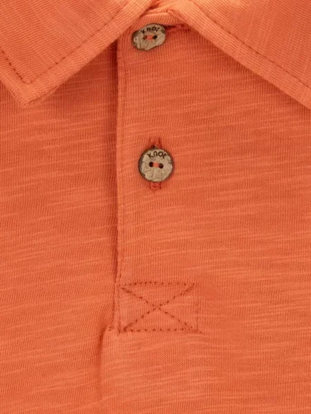 Koszulka polo dziecięca Knot pomarańczowa
