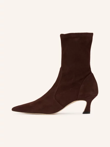 Stuart Weitzman Botki Vinnie Bootie 50 braun