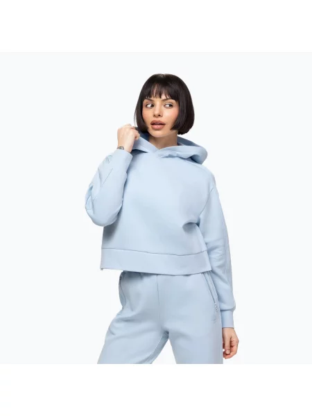 Bluză pentru femei Pitbull Discovery Hooded frosted blue albastru