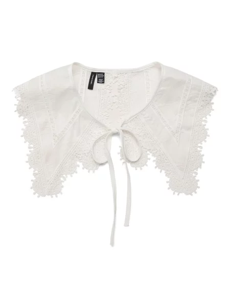 VERO MODA Ovratnik VMVICTORIA' bela