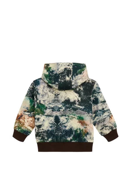 Bluza z kapturem dziecięca Stella Mccartney niebieska