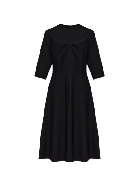 Rochie midi Marni de lână negru