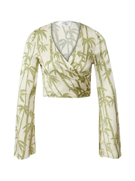 Katy Perry exclusive for ABOUT YOU Bluză Jolina crem verde