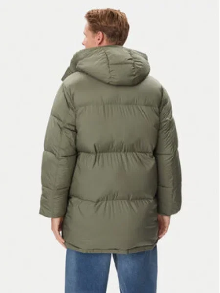 Zimní bunda Tommy Jeans zelená