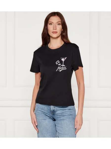 HUGO Tricou | negru
