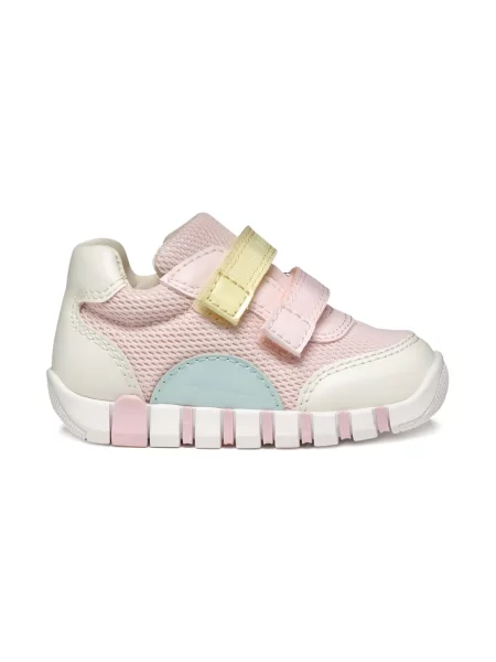 Sneakersy dziecięce Geox różowe
