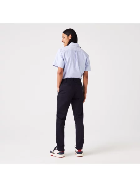 Lacoste Spodnie Chino Slim Fit czarne