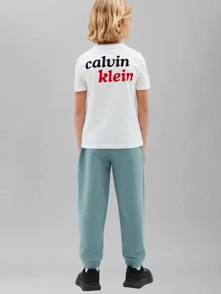 Calvin Klein Jeans спортен панталон за деца от синьо
