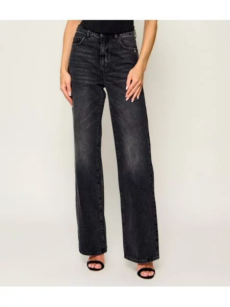 Patrizia Pepe Blugi | Relaxed fit negru