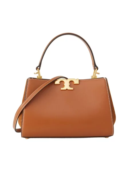 Torebka Tory Burch skórzana brązowa