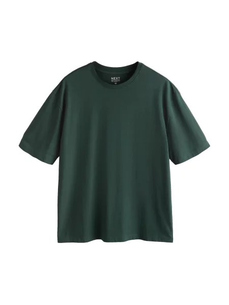 Next Tricou închis verde