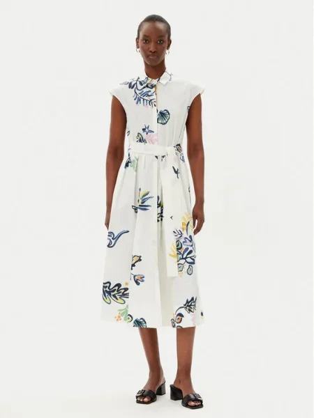 Marella Rochie tip cămașă Pier alb