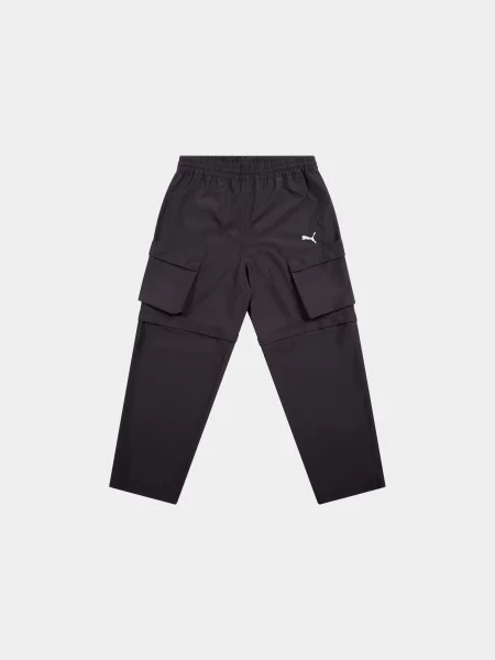 Брюки карго Puma черные